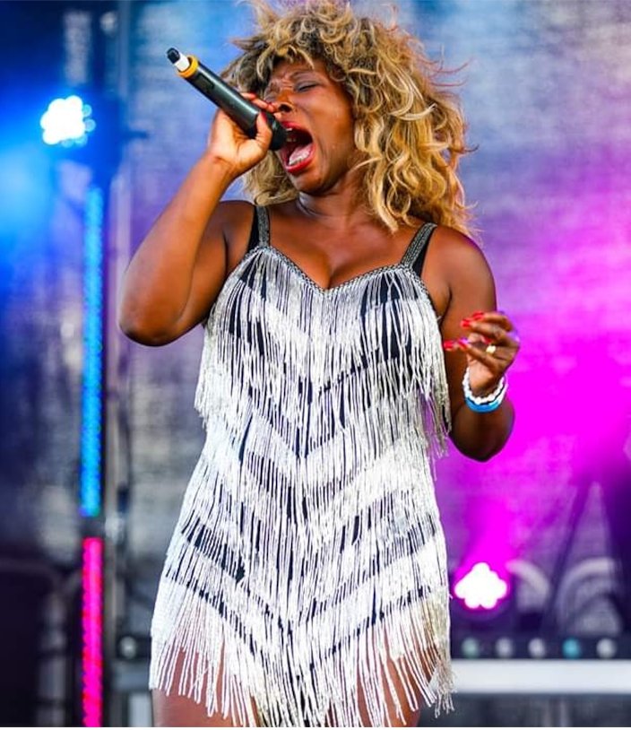 Sass Brown as Tina Turner - Tribute Act