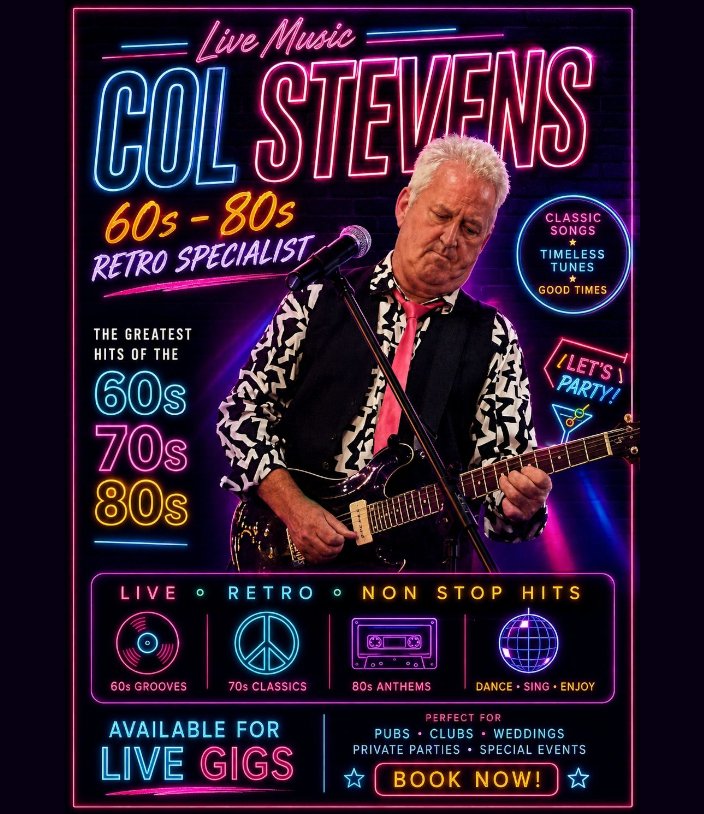 Colin Stevens - Solo Artist