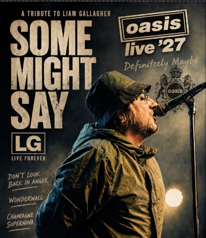 Some Might Say – A Tribute to Liam Gallagher - Tribute Act